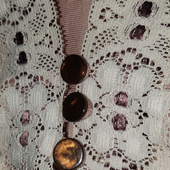 Blush Pink Satin Nightgown With Robe Set Size Medium - Picture 7 of 11